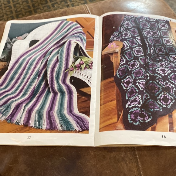 Subtle Shades 12 Afghans by Leisure Arts - Picture 4 of 4